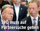 Landeshauptmann Hans Niessl und FP&Ouml;-Spitzenkandidat Johann Tsch&uuml;rtz