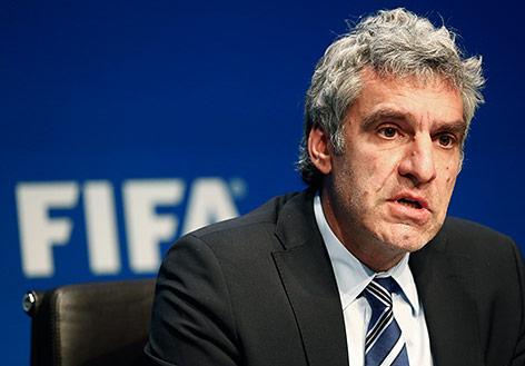 © Reuters/Ruben Sprich FIFA-Kommunikationschef, Walter De Gregorio