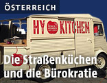 Mobile Straßenküche auf Rädern