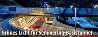 Vorarbeiten zum Semmering-Basistunnel