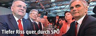 Burgenlands Landeshauptmann Hans Niessl und Bundeskanzler Werner Faymann