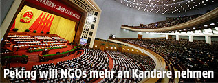 Ausschuss des Nationalen Volkskongresses in Peking