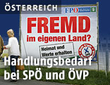 FPÖ Plakat zur Integration