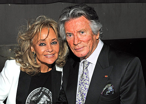 © APA/dpa/Ursula Düren Der französische Schauspieler Pierre Brice und seine Frau Hella 2012