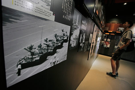 © AP/Vincent Yu Tiananamen-Ausstellung