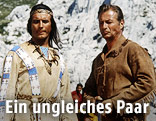 Brice Pierre mit Lex Barker im Film "Old Shatterhand"