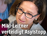 Innenministerin Johanna Mikl-Leitner