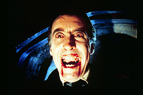 © picturedesk.com/Interfoto/Friedrich Christopher Lee als Dracula