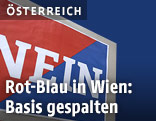Demonstration gegen Rot/Blau