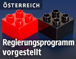 Roter und schwarzer Duplostein