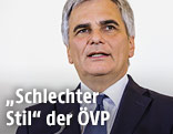 Bundeskanzler Werner Faymann