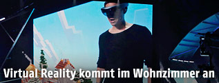 Präsentation von "Minecraft for Microsoft HoloLens"