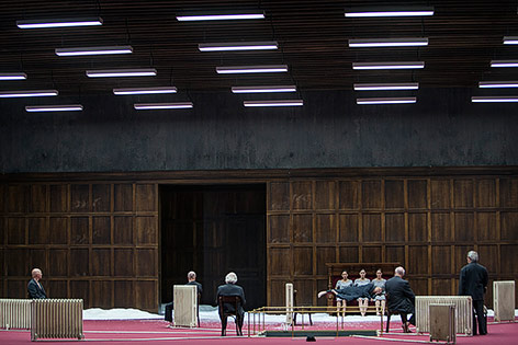 Hans Steunzer, Karl Netuschill, Herbert Ottendorfer, Sonja Chan, Katrin Immervoll, Katrin Grumeth, Karl Raunig (liegend), Erich Mondl, Johann Moser