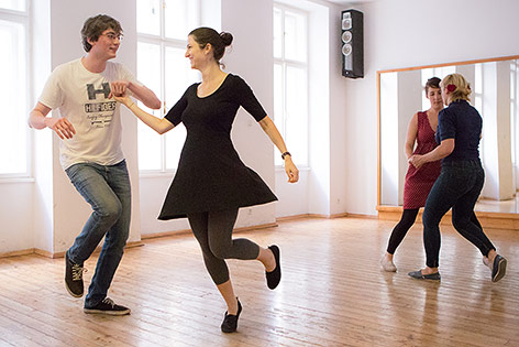 © ORF.at/Peter Pfeiffer Eindrücke aus einem Lindy-Hop-Tanzkurs