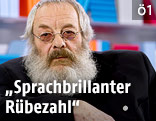 Schriftsteller Harry Rowohlt