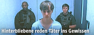 Dylann Roof bei Gerichtstermin