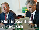 Bundeskanzler Werner Faymann und Vizekanzler Reinhold Mitterlehner