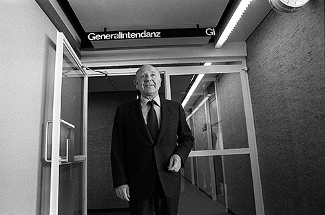 Archivbild von Ex-ORF-Generalintendanten Gerd Bacher