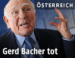 Der ehemalige ORF-Generalintendant Gerd Bacher