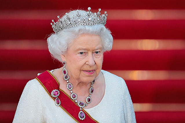 © APA/AP/Markus Schreiber Queen Elizabeth II. beim Staatsbankett