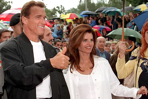 © APA/EPA/GEPA Arnold Schwarzenegger und Maria Shriver im Jahr 1997