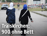 Asylwerber im Flüchtlingslager Traiskirchen