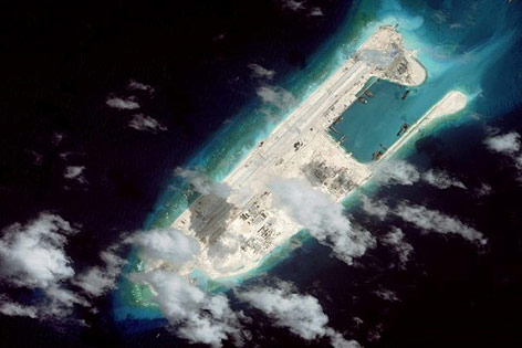 Teil der Spratly-Inseln