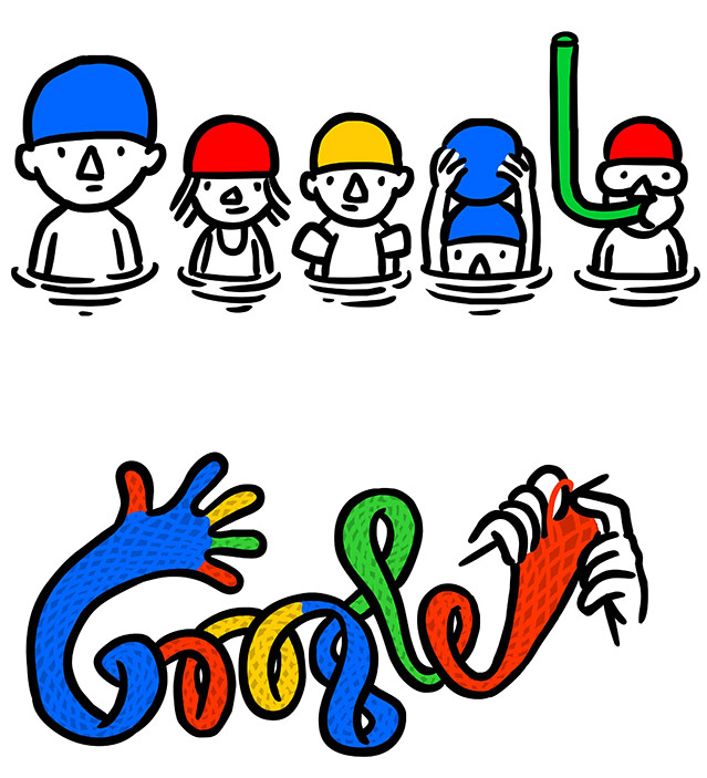 © Christoph Niemann Animation für Google-Hoempage von Christoph Niemann
