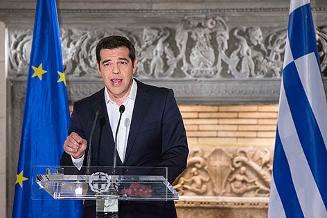 © APA/EPA/Andrea Bonetti/Prime Minister Of Greece Press Office Griechischer Premier Tsipras