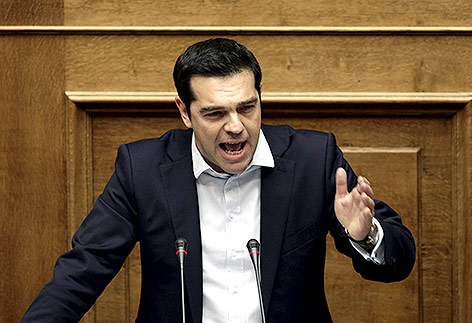 © APA/EPA/Simela Pantzartzi Der griechische Premierminister Alexis Tsipras