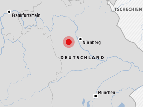 © Grafik: APA/ORF.at Karte von Deutschland