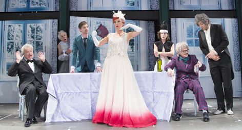Kostümprobe "Hamlet", Wiener Lustspielhaus
