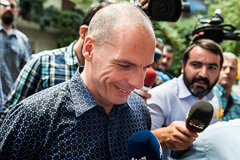 © APA/AP/InTime News/Giorgos Bampoukos Yanis Varoufakis