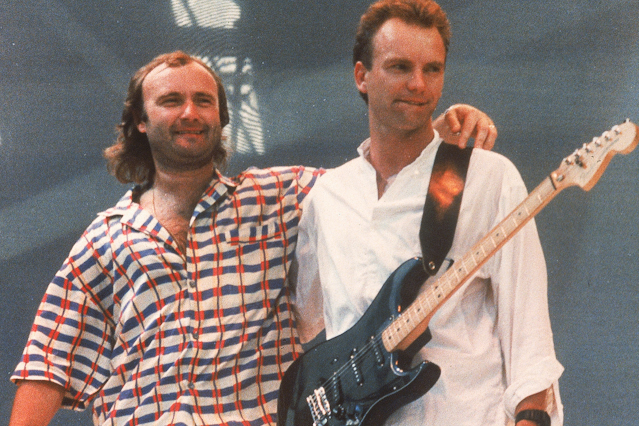 © AP/Joe Schaber Phil Collins und Sting