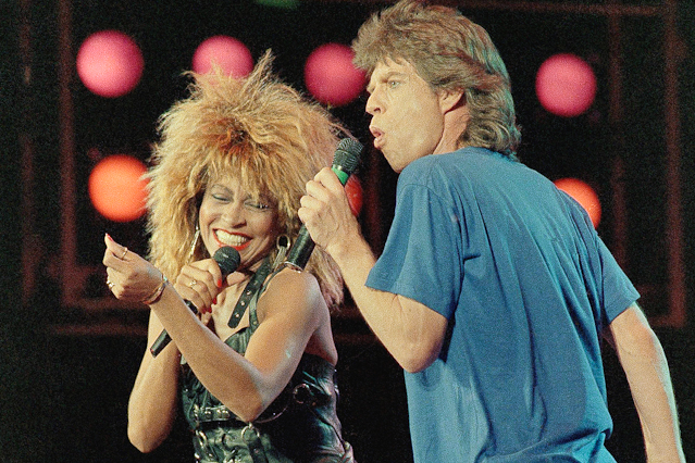 © AP Mick Jagger und Tina Turner