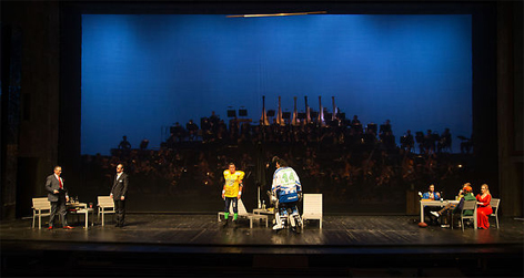 Fotoprobe \"Das Rheingold\" im Passionsspielhaus 17.6.2014