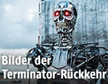 Metallskelett des Terminators