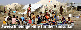Flüchtlingscamp im Südsudan