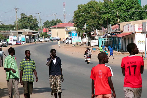 © Reuters/Hakim George Straßenszene aus der südsudanesischen Hauptstadt Juba