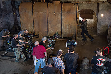© Paramount Pictures/Melinda Sue Gordon Filmset von "Terminator Genisys"