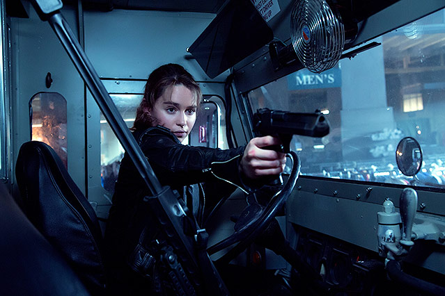© Paramount Pictures/Melinda Sue Gordon Emilia Clarke in "Terminator Genisys"
