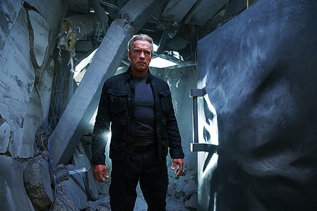 © Paramount Pictures/Melinda Sue Gordon Arnold Schwarzenegger in "Terminator Genisys"