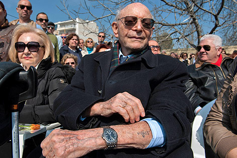 © Reuters/Alexandros Avramidis Holocaust-Überlebender Heinz Kounio