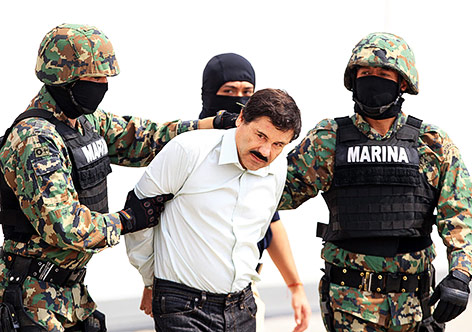 © APA/EPA/Mario Guzman Der mexikanische Drogenboss Joaquin „El Chapo“ Guzman