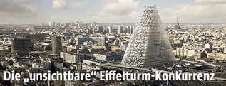 Rendering des Tour Triangle in Paris