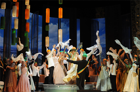 © Dimo Dimov / Volksoper Wien Szene aus "Die Lustige Witwe"
