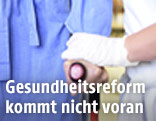 Patient und Arzt im Krankenhaus