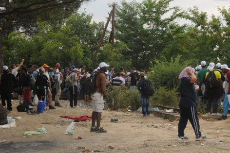 Flüchtlinge in Idomeni