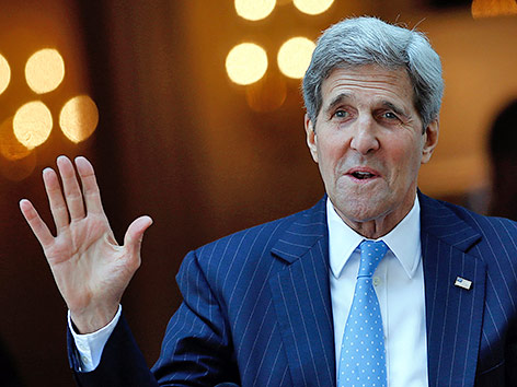 © APA/AP/Carlos Barria US-Außenminister John Kerry