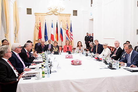 © APA/Georg Hochmuth Atomgespräche im Palais Coburg in Wien